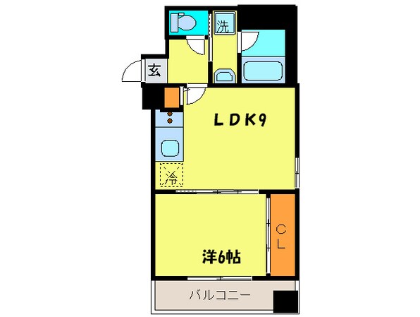 エルミタ－ジュ新栄の物件間取画像